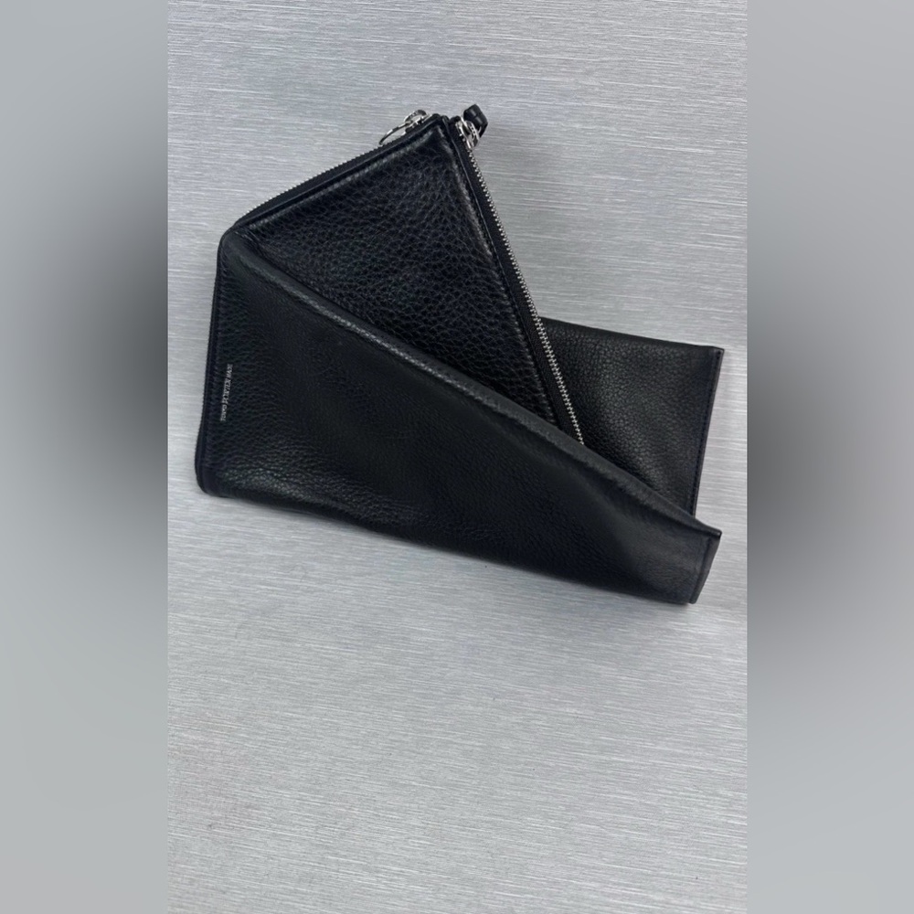 Yoshida Bag Porter Tokyo Purse Clutch Bag Black Leather Women’s